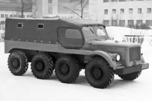 Осемколесният вседеход ГАЗ-62Б Осемколесният вседеход ГАЗ-62Б